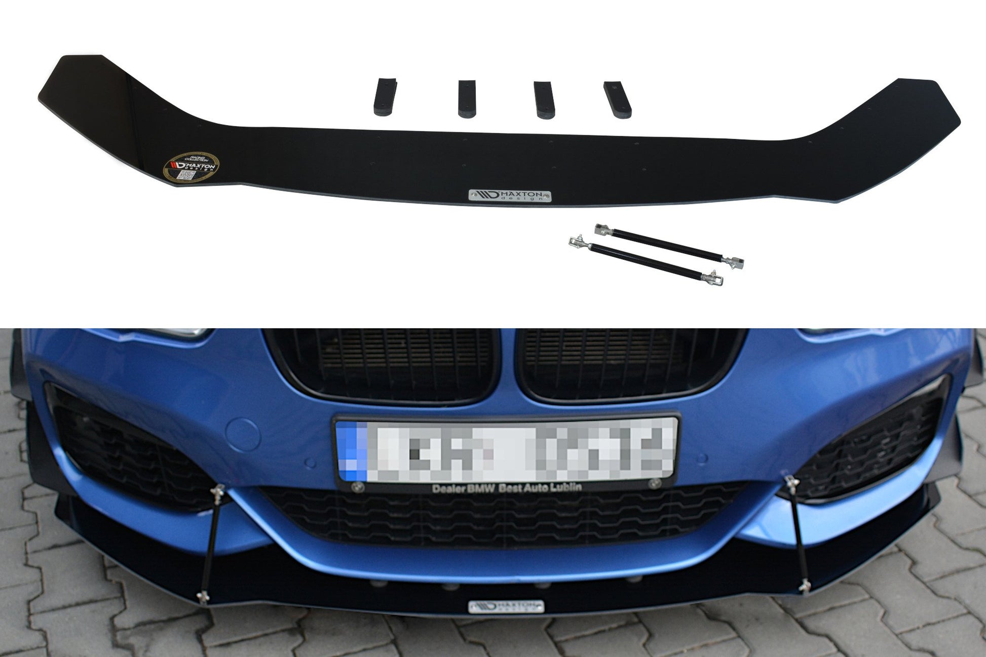 Racing Front Ansatz V.1 für BMW 1er F20/F21 M-Power FACELIFT