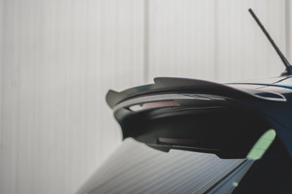 Spoiler CAP für Volkswagen T-Cross schwarz matt