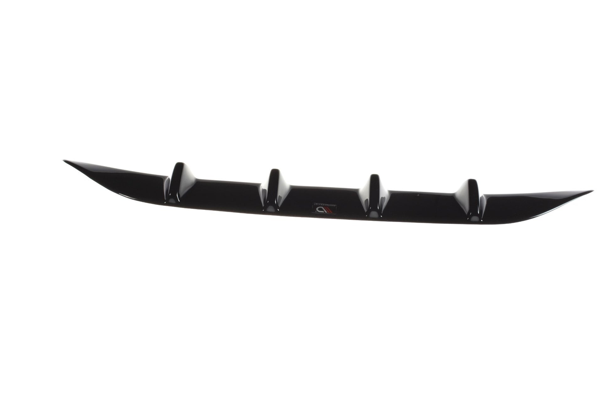 Diffusor Heck Ansatz für MERCEDES- BENZ C-KLASSE W205 COUPE AMG-LINE Carbon Look