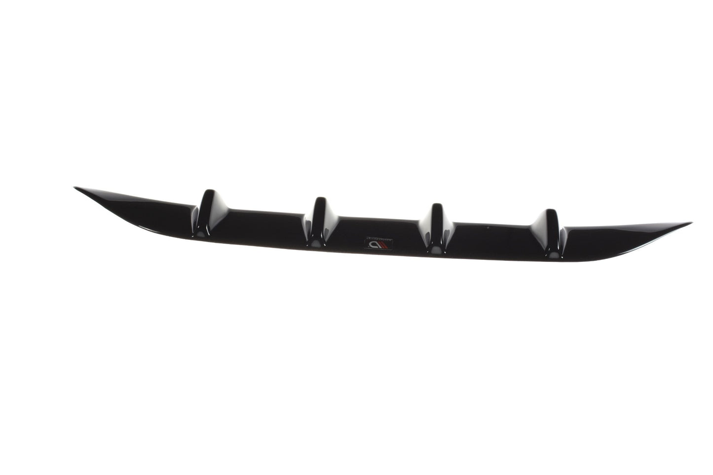 Diffusor Heck Ansatz für MERCEDES- BENZ C-KLASSE W205 COUPE AMG-LINE schwarz matt