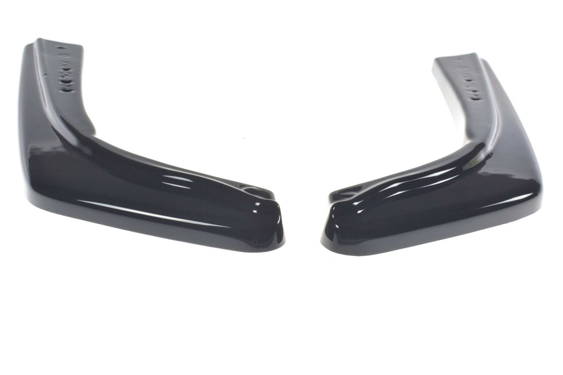 Heck Ansatz Flaps Diffusor für BMW 3er G20 M Paket schwarz matt