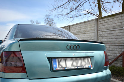 Spoiler CAP für Audi A4 / S4 B5 Limousine schwarz matt