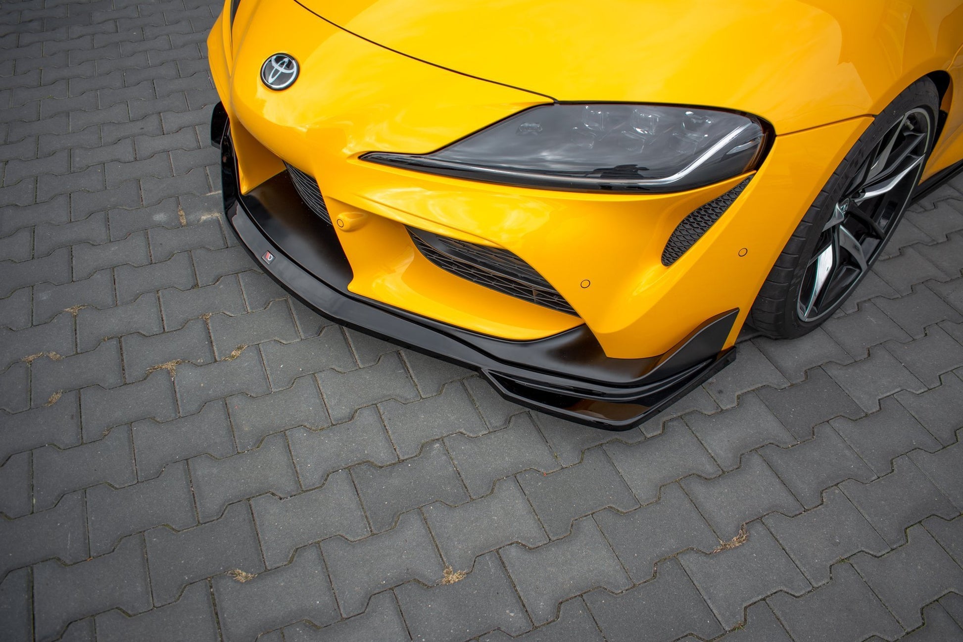 Front Ansatz V.1 für Toyota Supra Mk5 schwarz matt