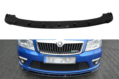 Front Ansatz für V1 SKODA OCTAVIA MK2 (RS VERSION) FACELIFT FaceliftING Carbon Look