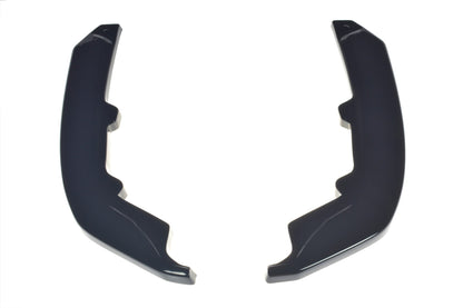 Heck Ansatz Flaps Diffusor für JAGUAR F-TYPE schwarz matt