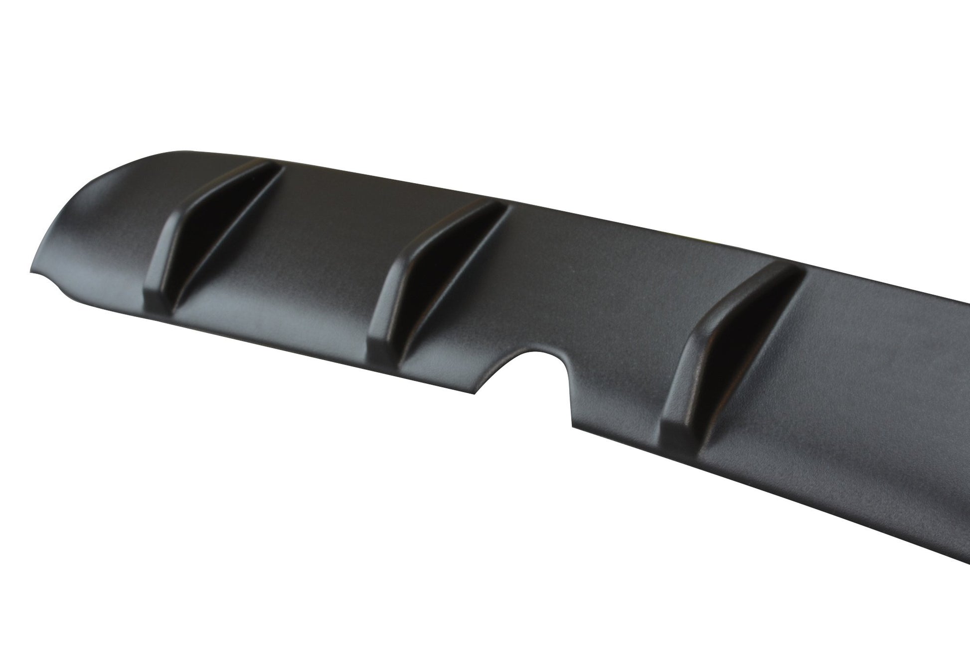 Diffusor Heck Ansatz für HONDA ACCORD MK8. CU-Serie vor Facelift SEDAN schwarz matt