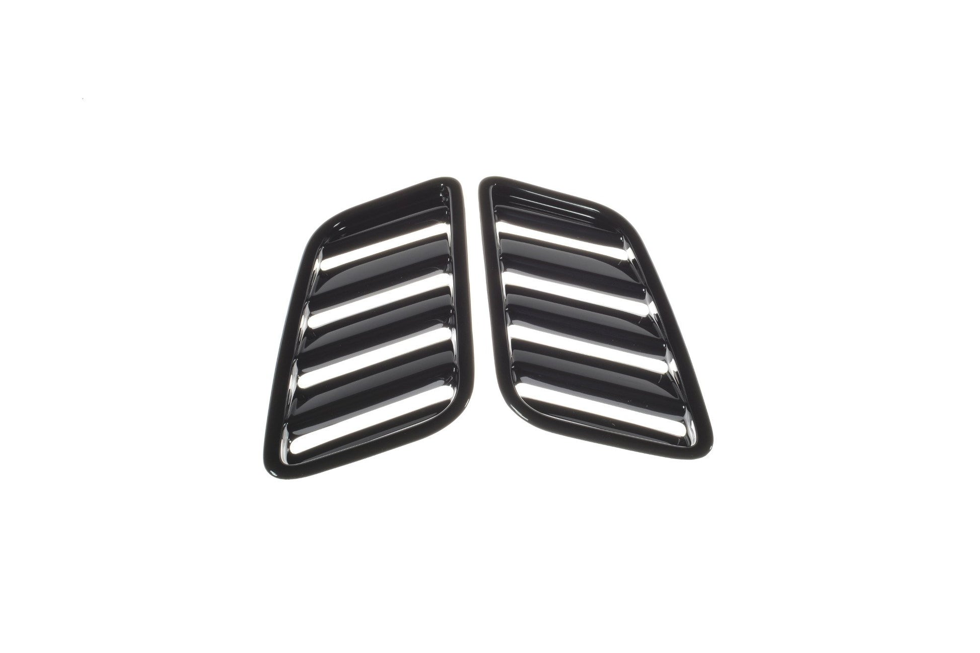 Motorhauben Luftschlitze Ford Focus ST-Line / ST Mk4 (Groß) schwarz Hochglanz