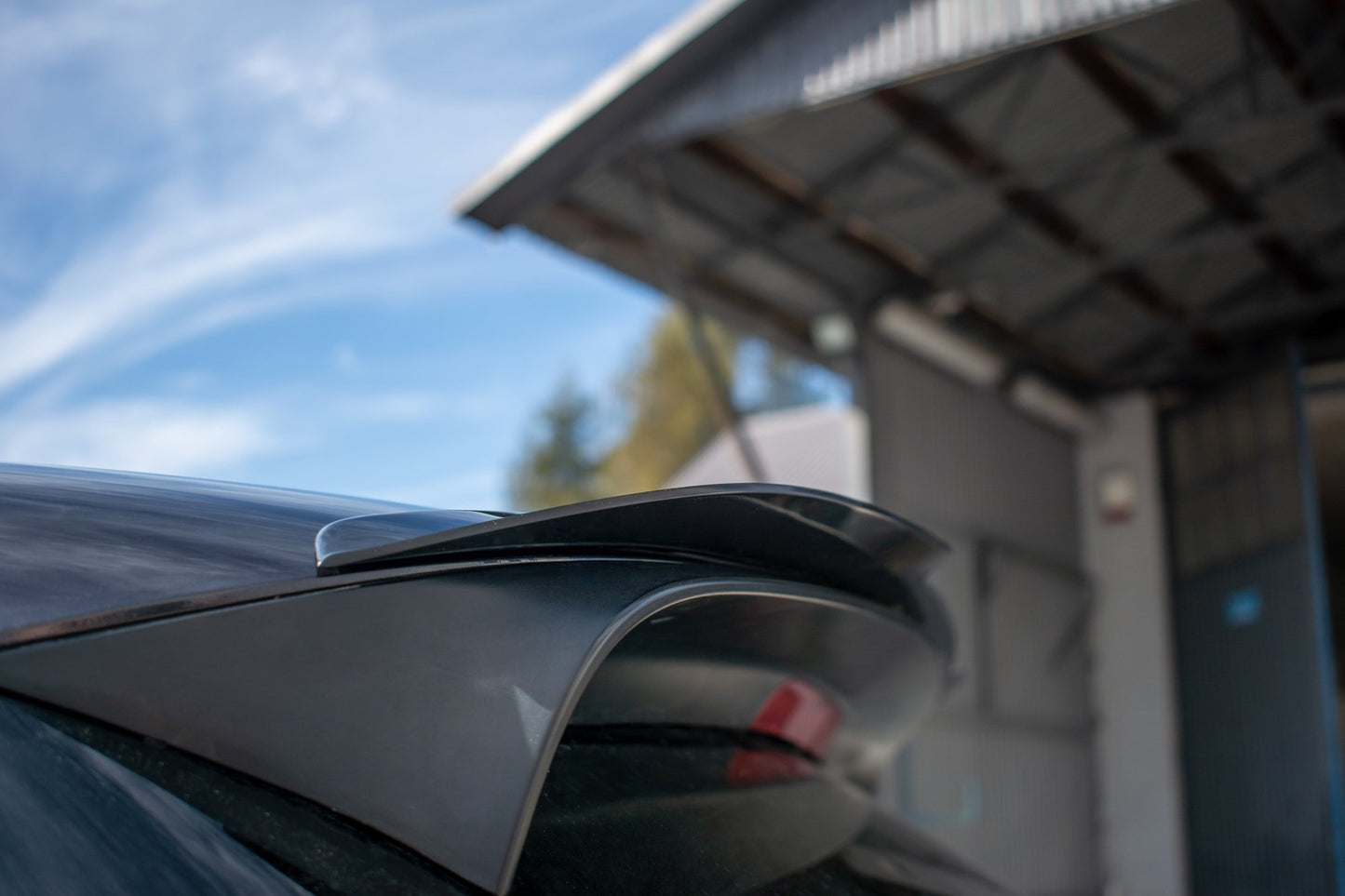 Spoiler CAP für BMW X5 E70 Facelift M Paket schwarz Hochglanz