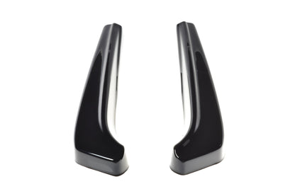Heck Ansatz Flaps Diffusor für LEXUS GS MK.3 schwarz Hochglanz