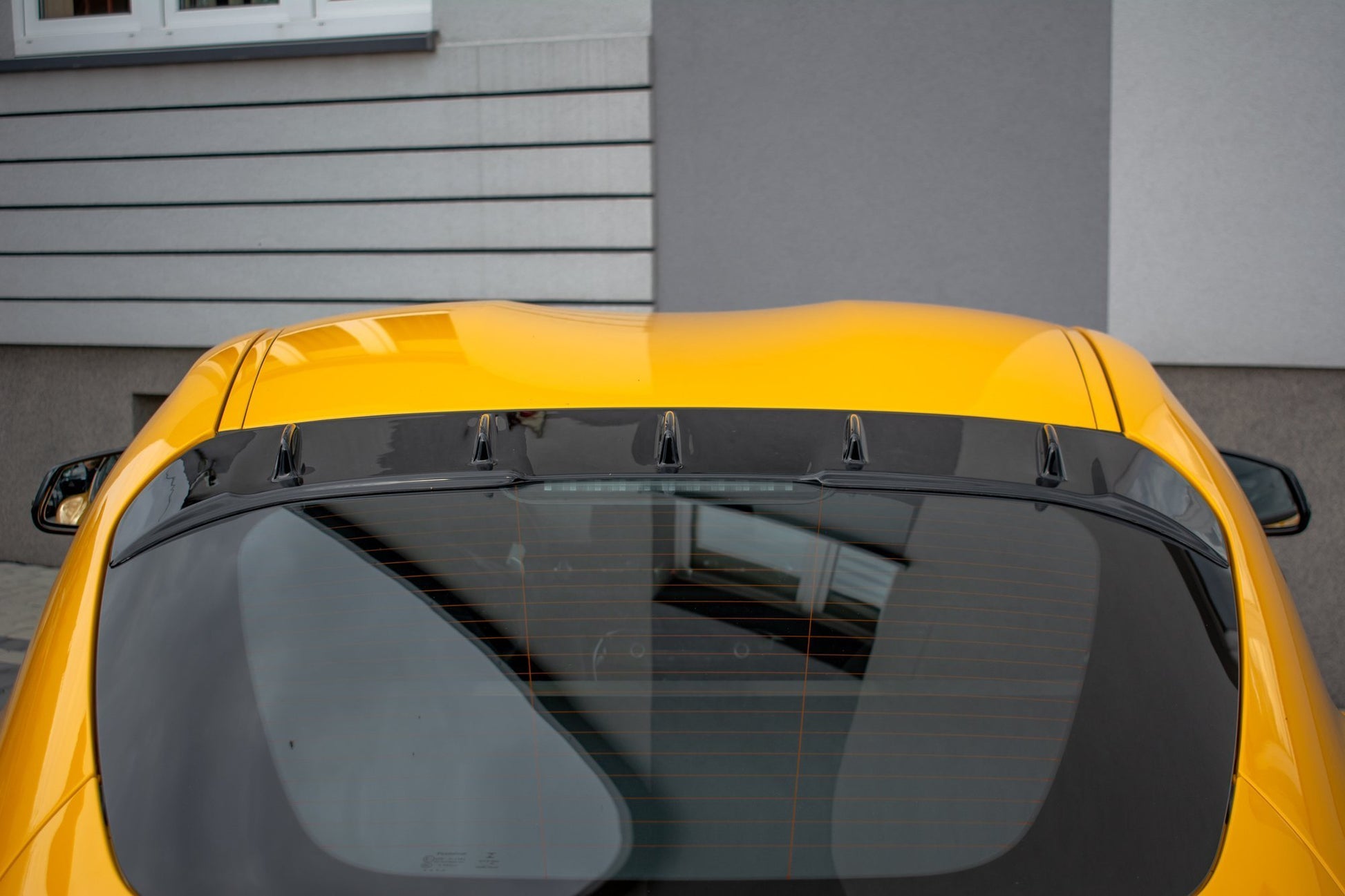 Heckscheiben Spoiler für Toyota Supra mk5 schwarz Hochglanz