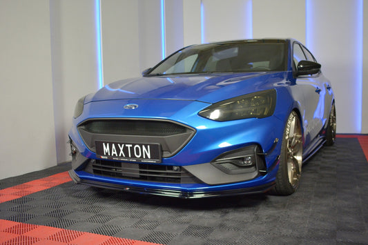Front Ansatz V.5 für Ford Focus ST / ST-Line Mk4 schwarz matt