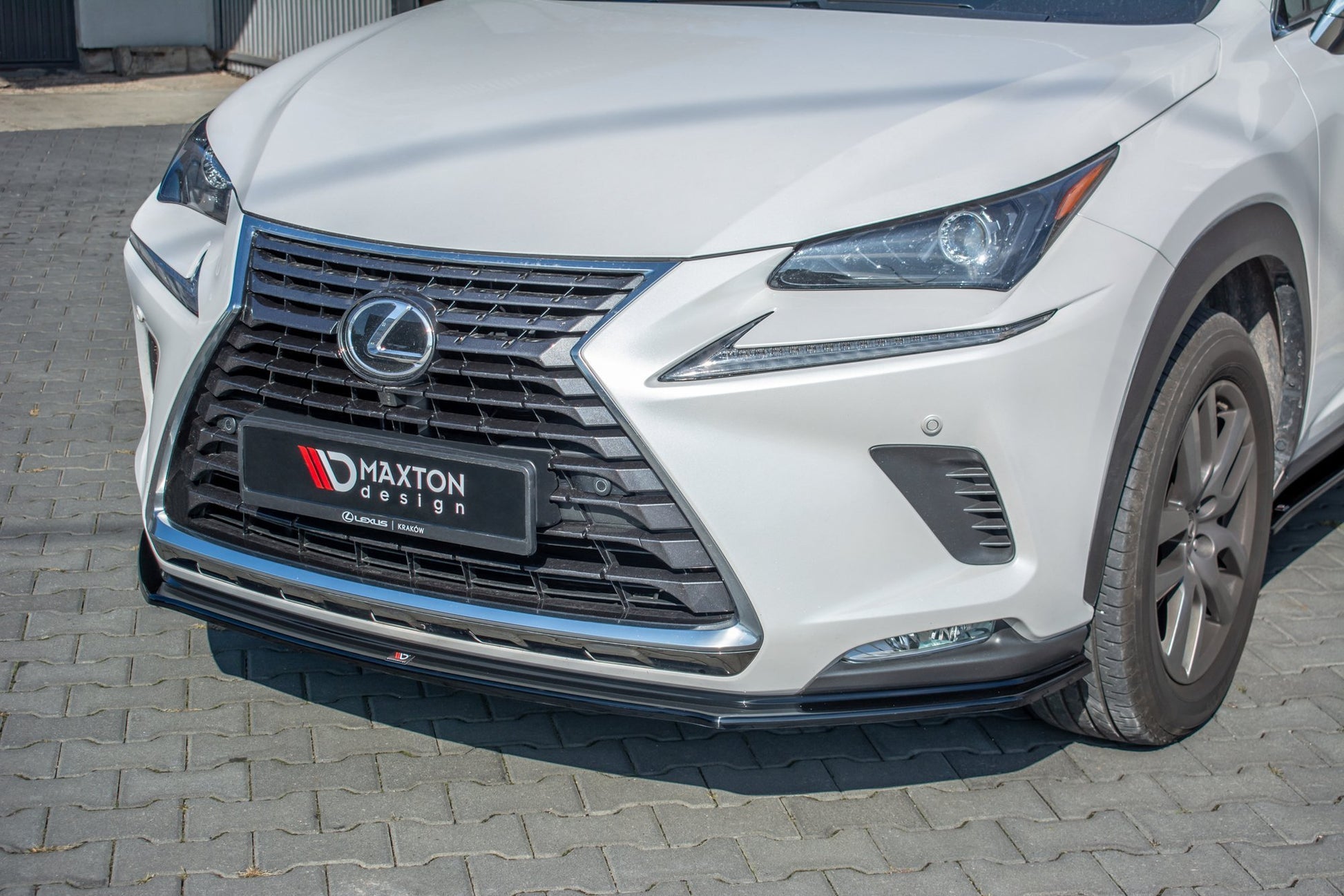 Front Ansatz für Lexus NX Facelift schwarz matt
