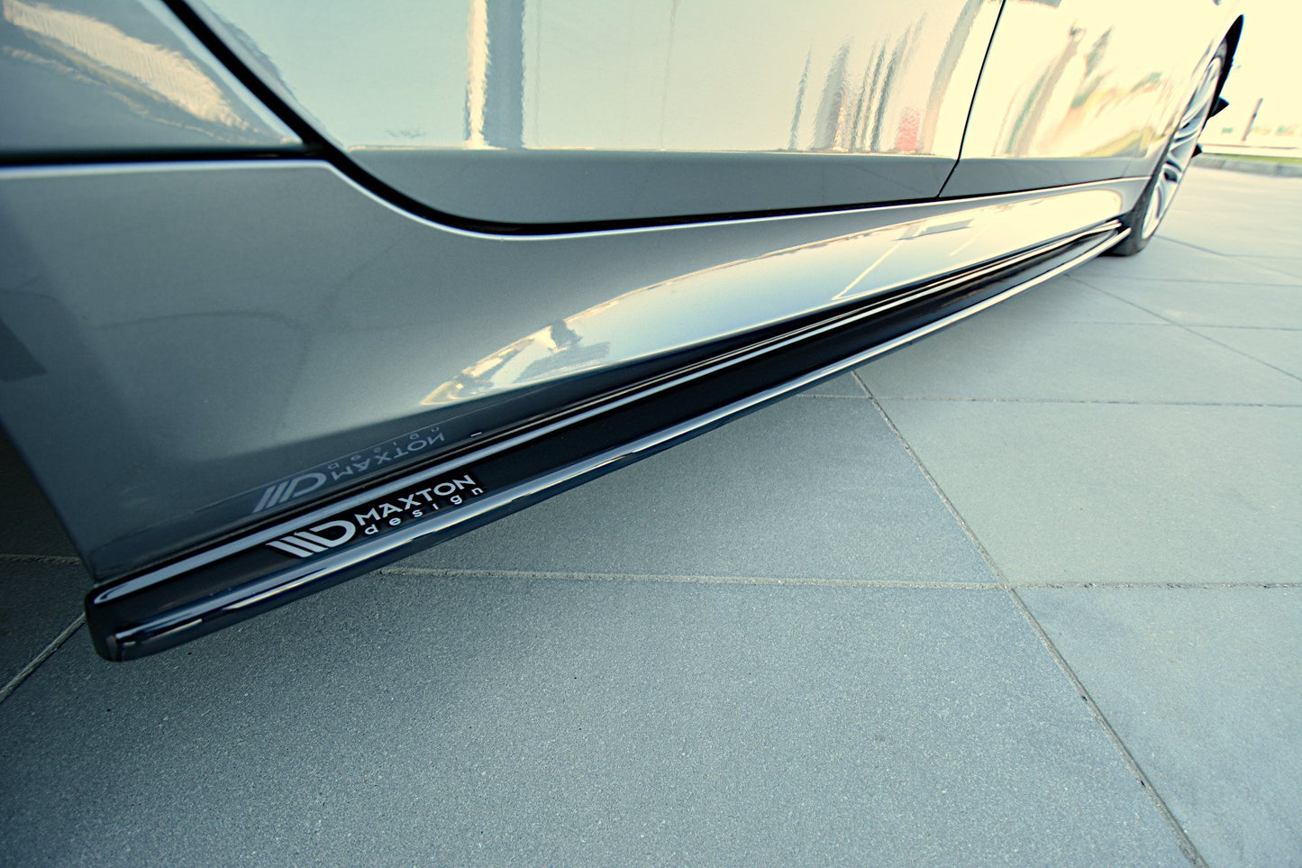 Seitenschweller Ansatz für BMW 5er E60/61 M Paket Carbon Look