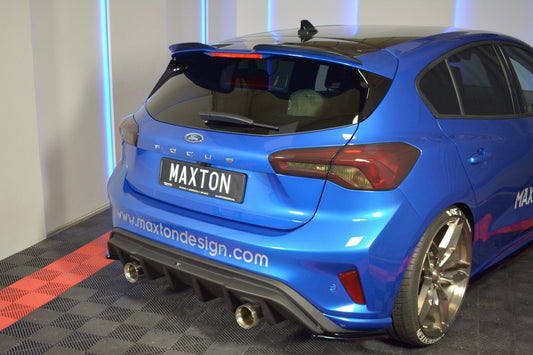 Spoiler CAP V.3 für Ford Focus ST-Line Mk4 Carbon Look