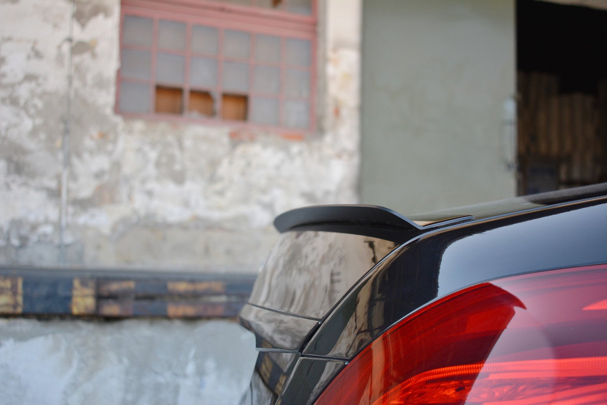 Spoiler CAP für Mercedes S-KLASSE W222 schwarz Hochglanz