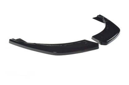 Heck Ansatz Flaps Diffusor für Audi Q8 S-line schwarz matt