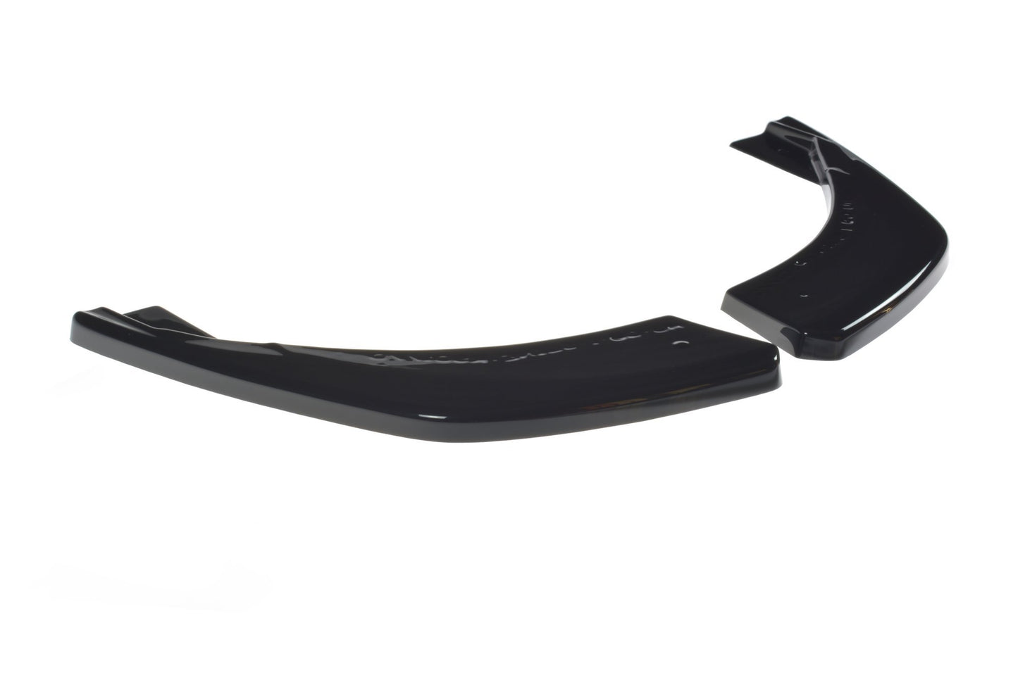 Heck Ansatz Flaps Diffusor für Audi Q8 S-line Carbon Look