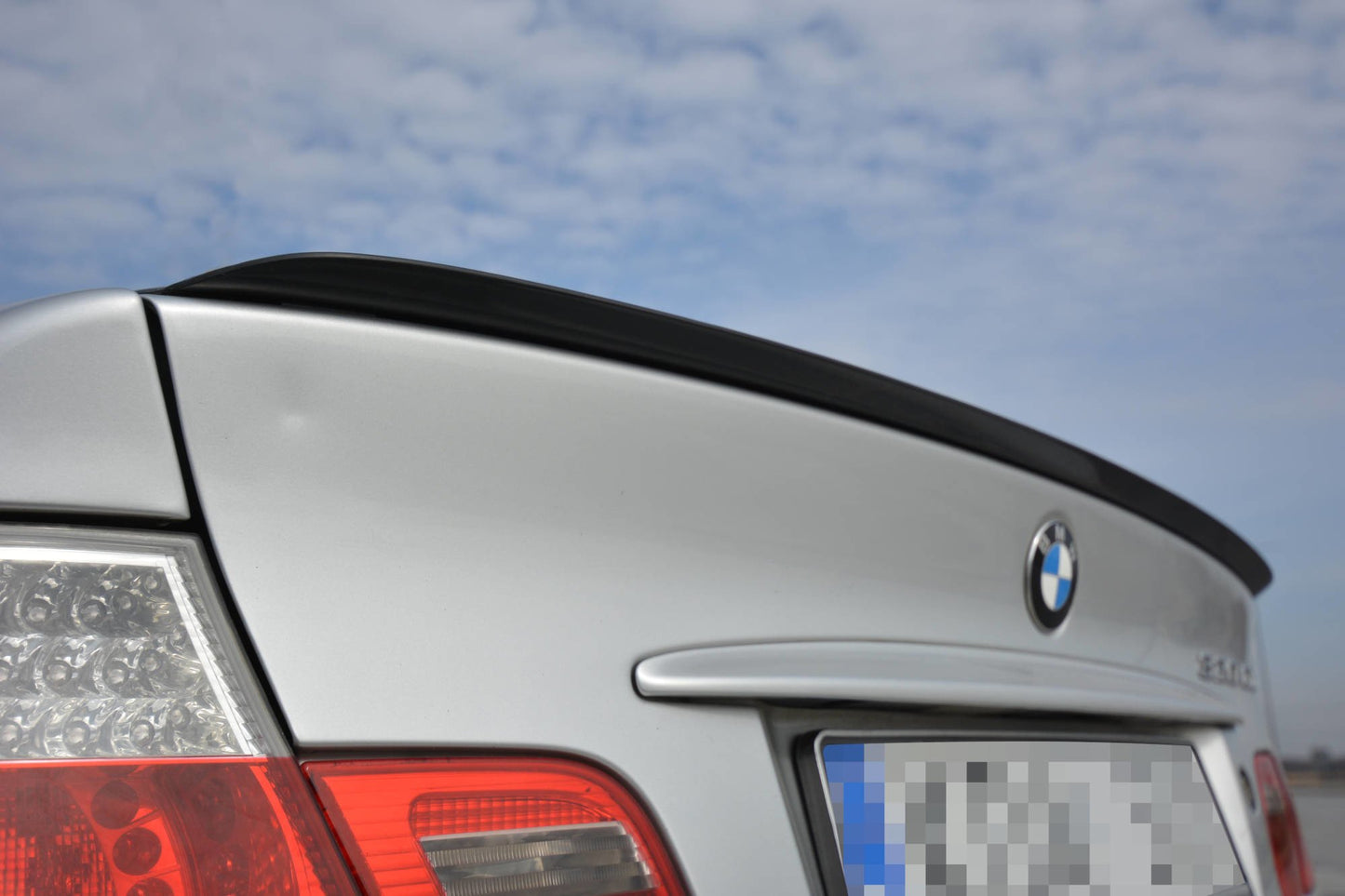 Spoiler CAP für BMW 3er E46 COUPE vor Facelift Carbon Look