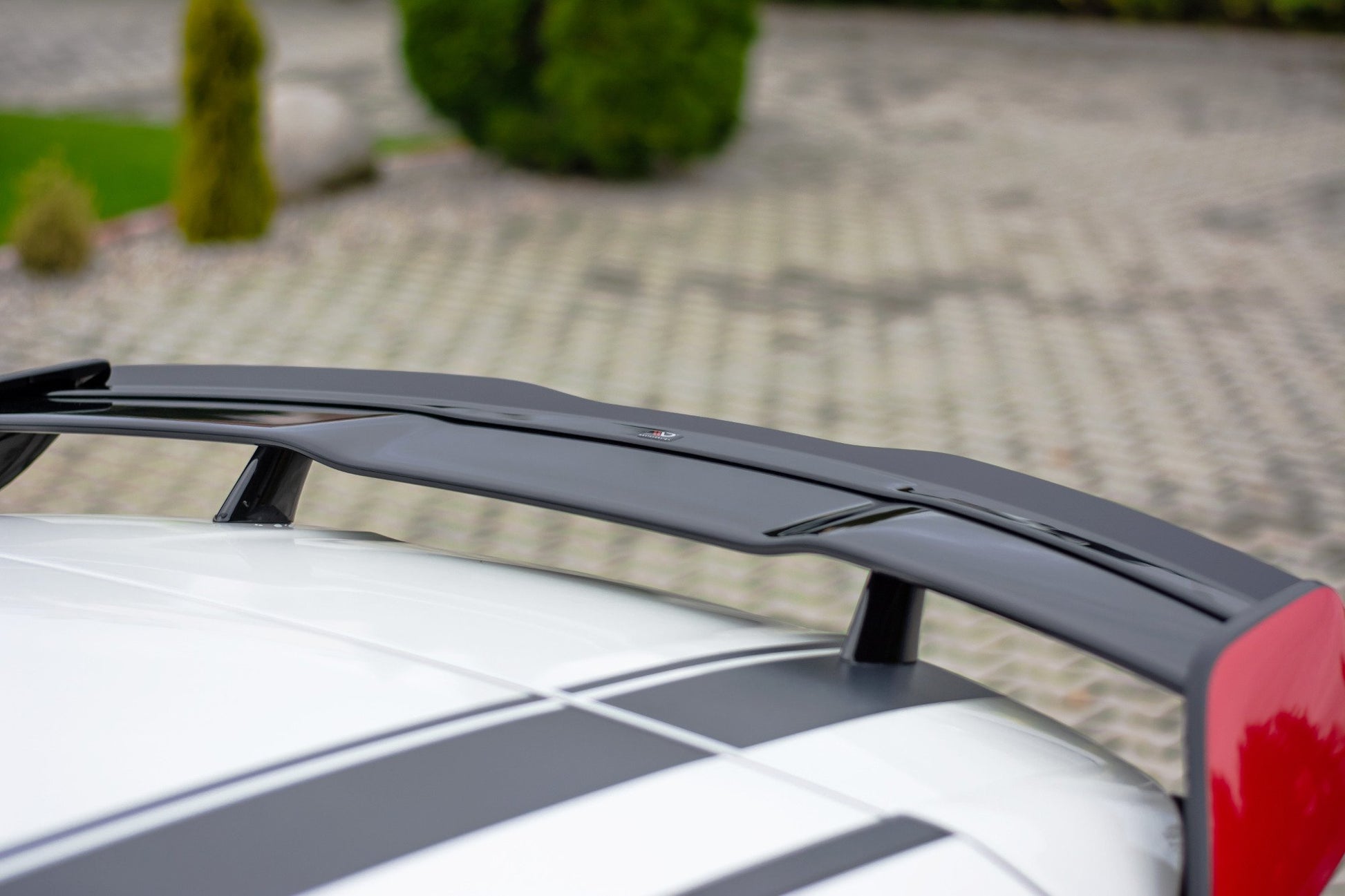 Spoiler CAP für Mercedes A45 AMG W176 schwarz matt