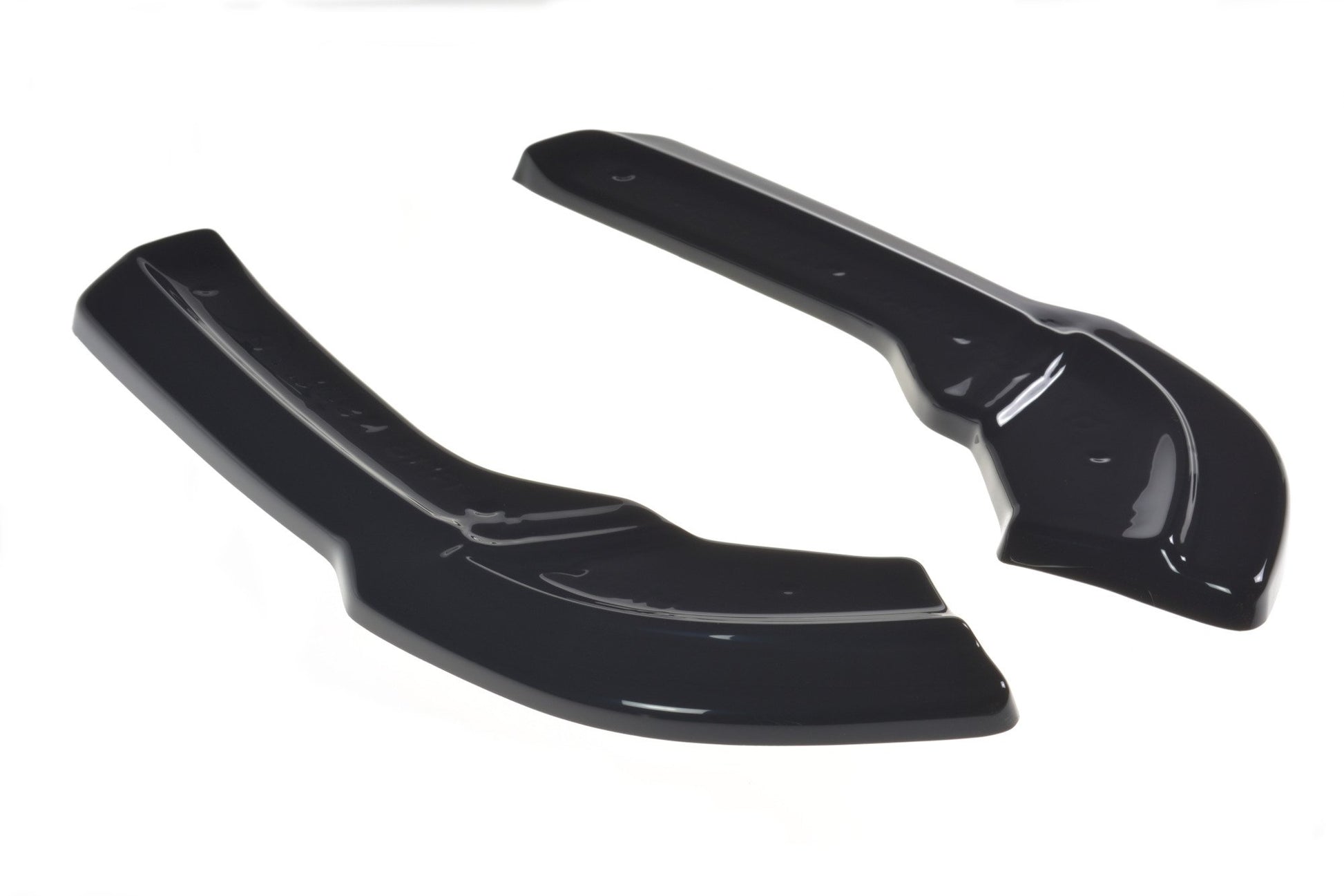 Heck Ansatz Flaps Diffusor für Mercedes A45 AMG W176 schwarz matt