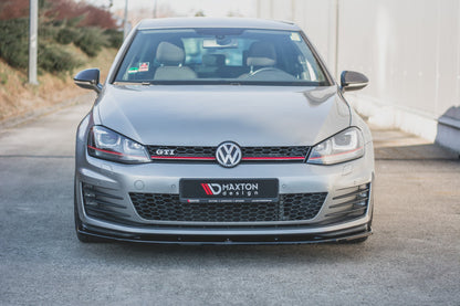 Front Ansatz V.1 für VW Golf 7 GTI  Carbon Look