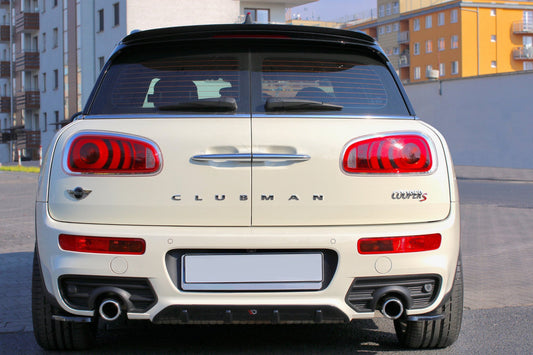 Heck Ansatz Flaps Diffusor für MINI CLUBMAN S MK2 (F54) JCW  schwarz matt