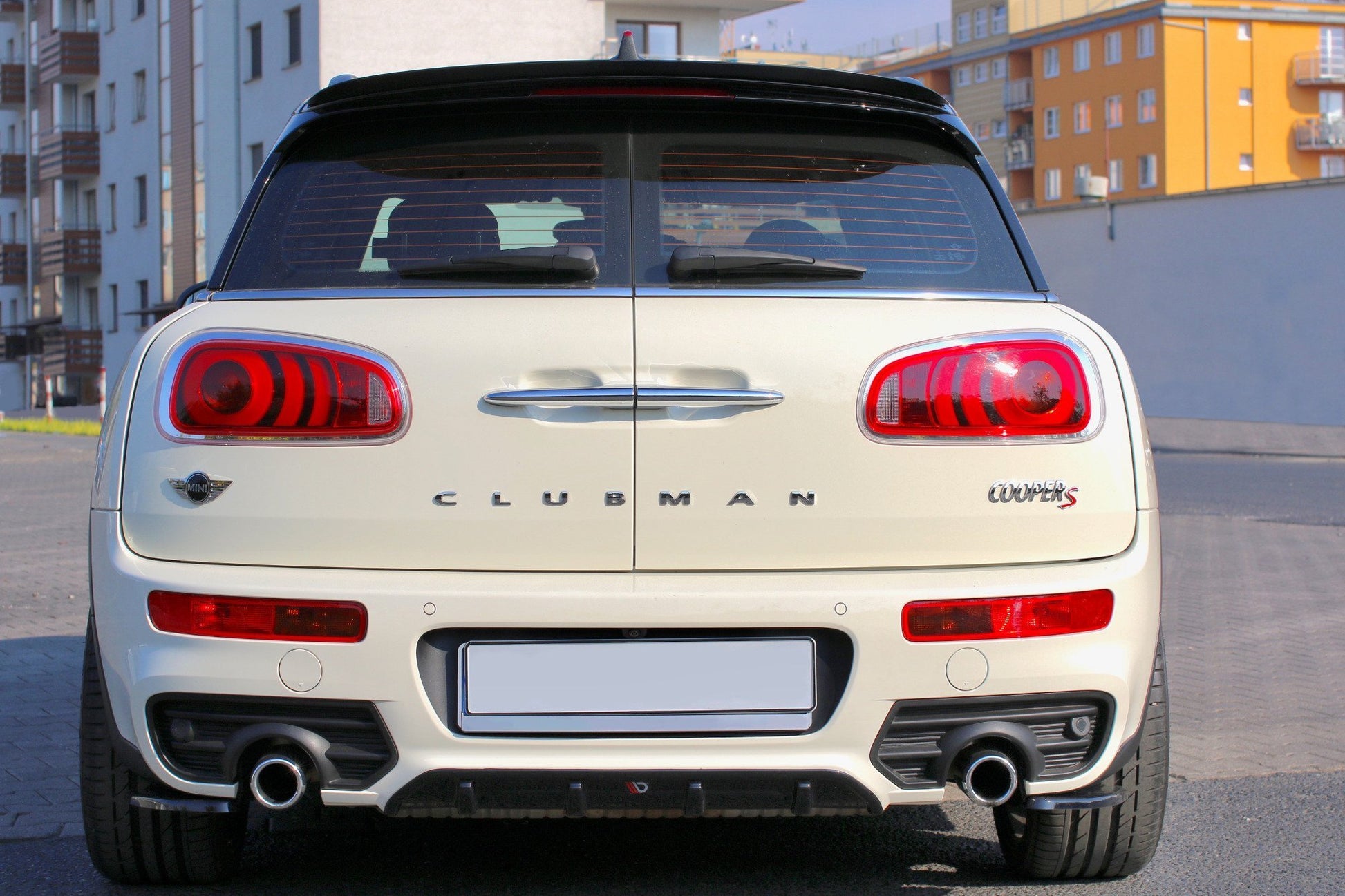 Spoiler CAP für MINI CLUBMAN S MK2 (F54) JCW schwarz Hochglanz