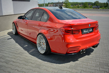 Seitenschweller Ansatz für V.1 für BMW M3 F80 schwarz matt