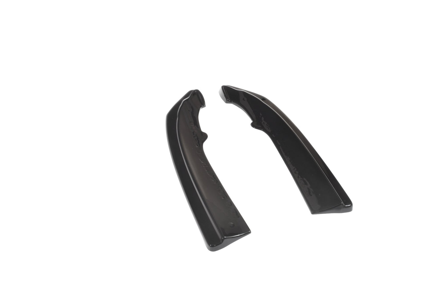 Splitter / Diffusor Heck Ansatz für Mercedes-Benz E-Klasse W207 Coupe AMG-Line schwarz Hochglanz