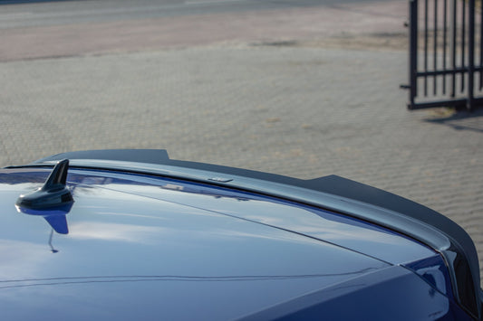 Spoiler CAP V.2 für Volkswagen Golf 7 / 7 Facelift R / R-Line / GTI  schwarz matt