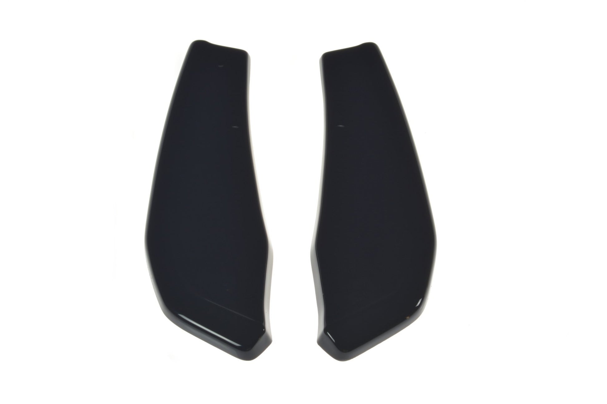Heck Ansatz Flaps Diffusor für BMW X4 M-Paket G02 schwarz Hochglanz
