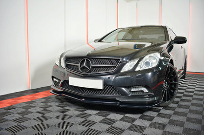 Front Ansatz für  Mercedes-Benz E-Klasse W207 Coupe AMG-Line schwarz matt
