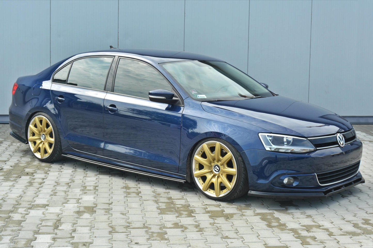Front Ansatz V.1 für VW Jetta 6 Carbon Look