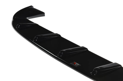 Front Ansatz V.1 für FIAT 500 HATCHBACK vor Facelift Carbon Look