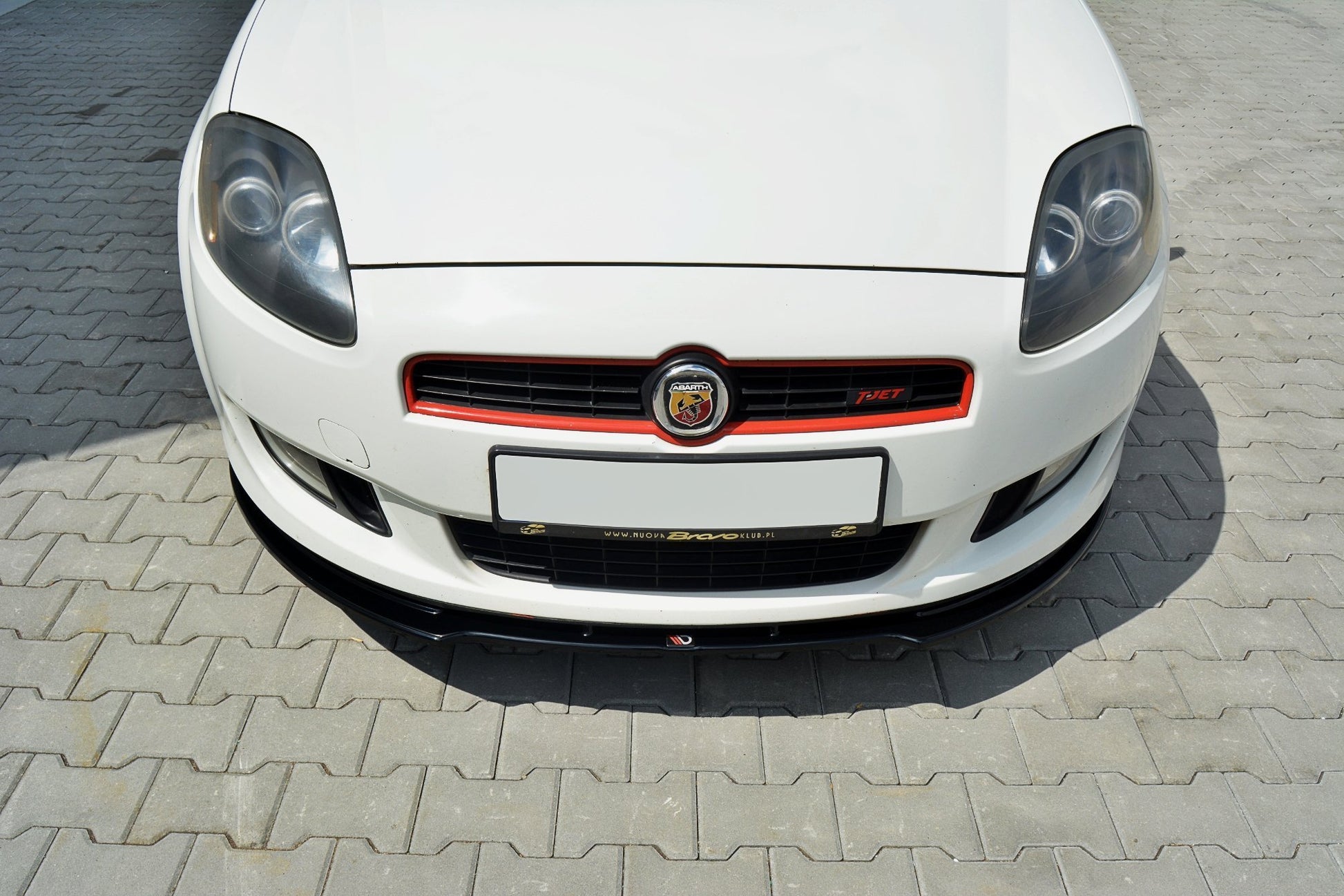 Front Ansatz für Fiat Bravo MK 2 SPORT schwarz matt