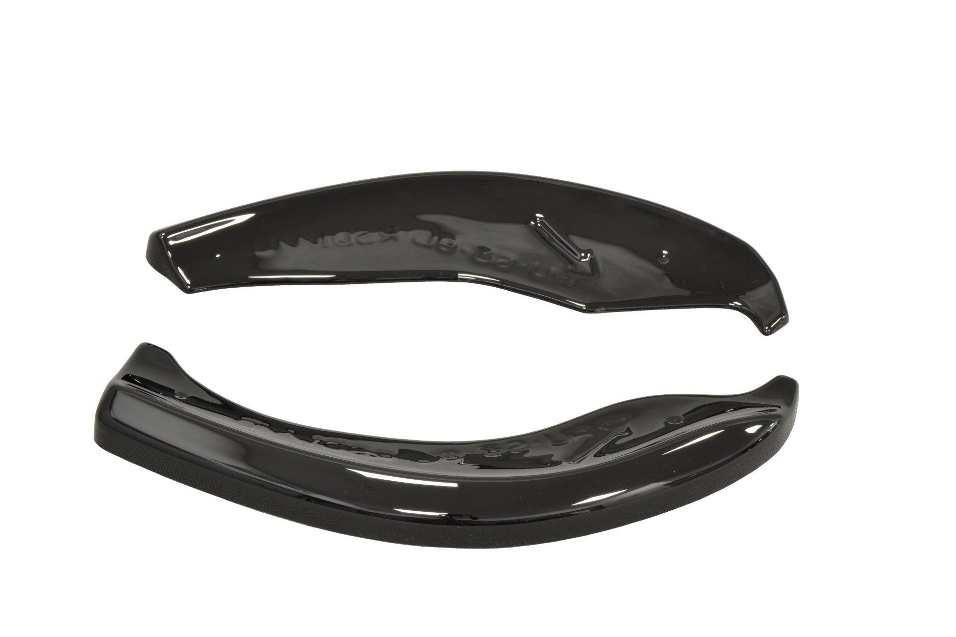 Heck Ansatz Flaps Diffusor für AUDI S3 8L schwarz Hochglanz