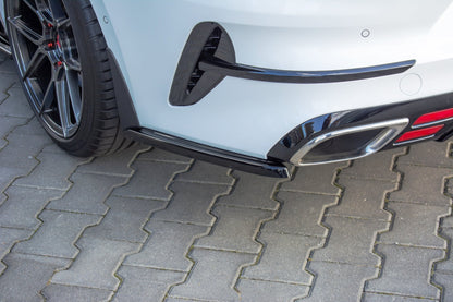 Heck Ansatz Flaps Diffusor für Kia ProCeed GT Mk3 Carbon Look
