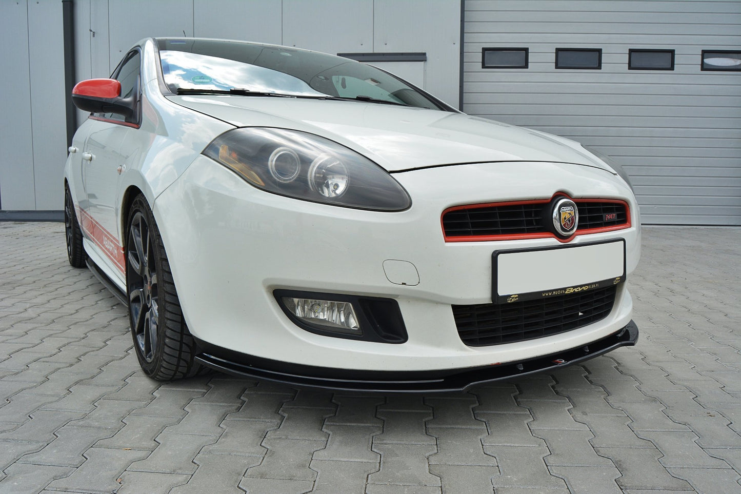 Front Ansatz für Fiat Bravo MK 2 SPORT schwarz matt