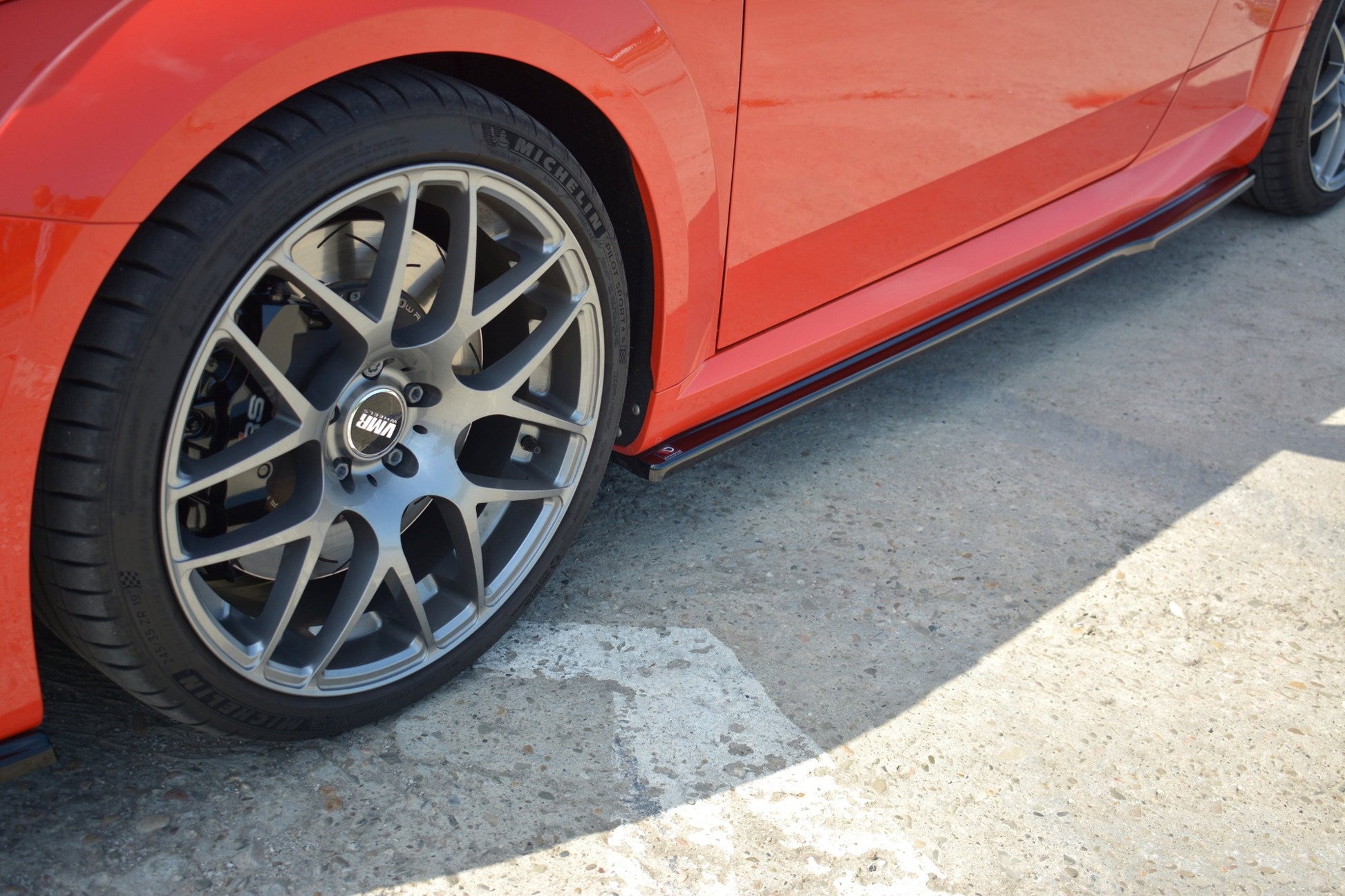 Seitenschweller Ansatz für Audi TT RS 8S  Carbon Look