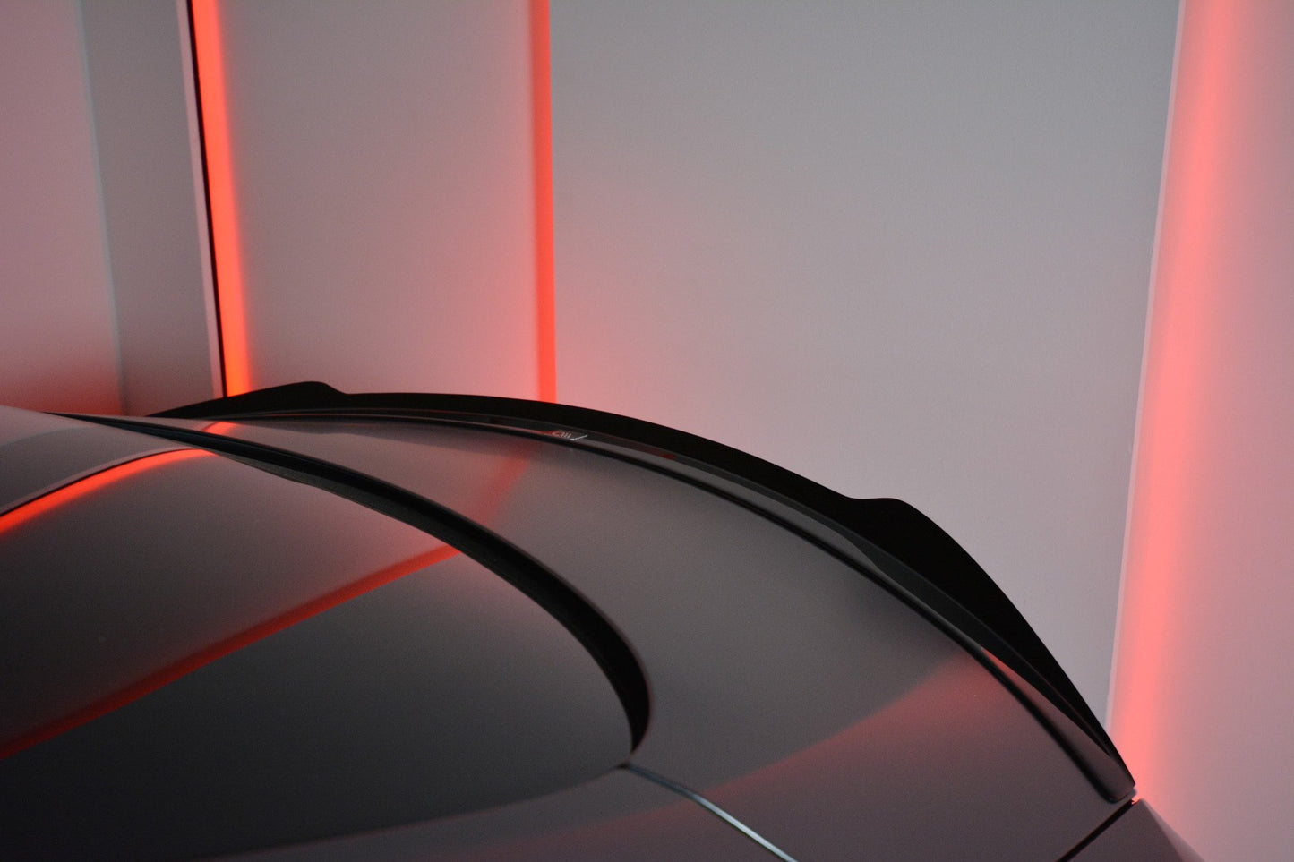 Spoiler CAP für MERCEDES- BENZ C-KLASSE W205 COUPE AMG-LINE Carbon Look