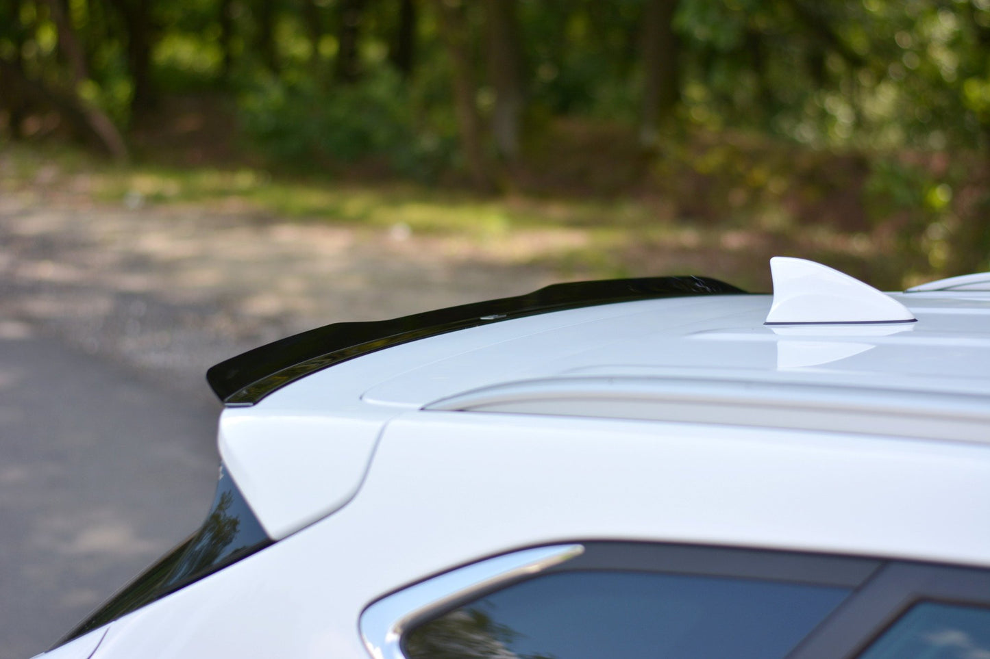 Spoiler CAP für Hyundai Tucson Mk3 Facelift schwarz matt