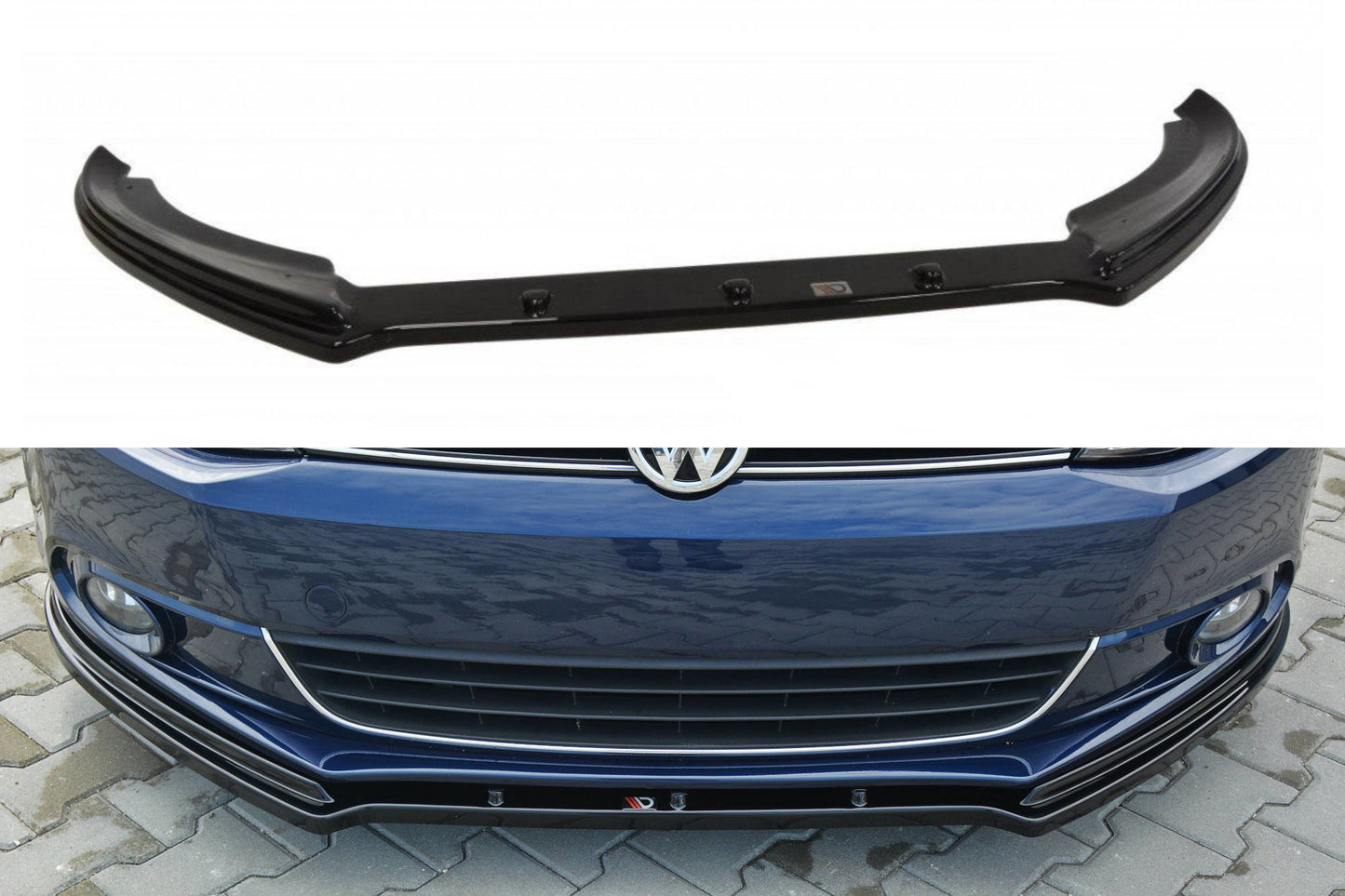 Front Ansatz V.1 für VW Jetta 6 Carbon Look