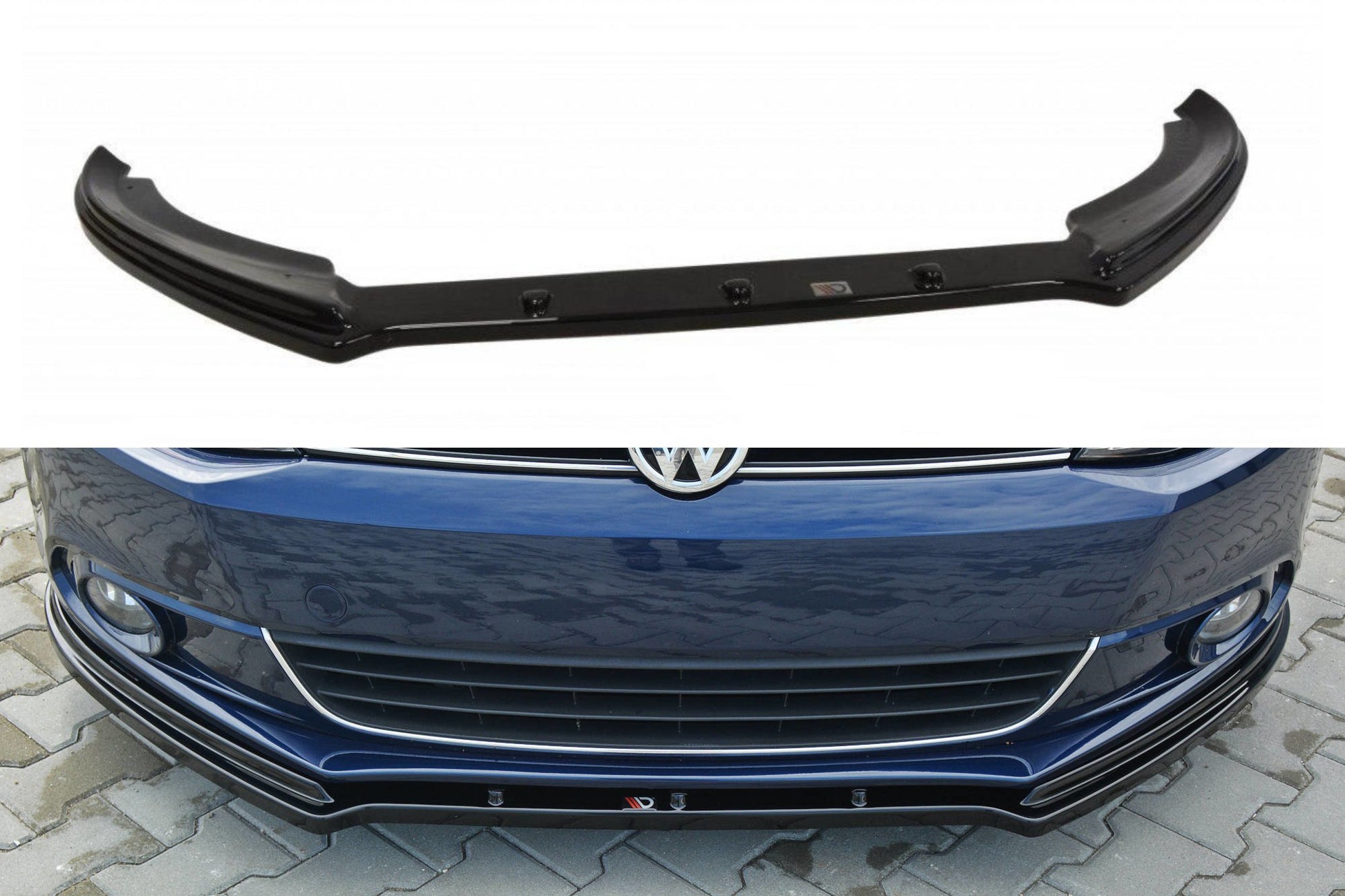 Front Ansatz V.1 für VW Jetta 6 Carbon Look