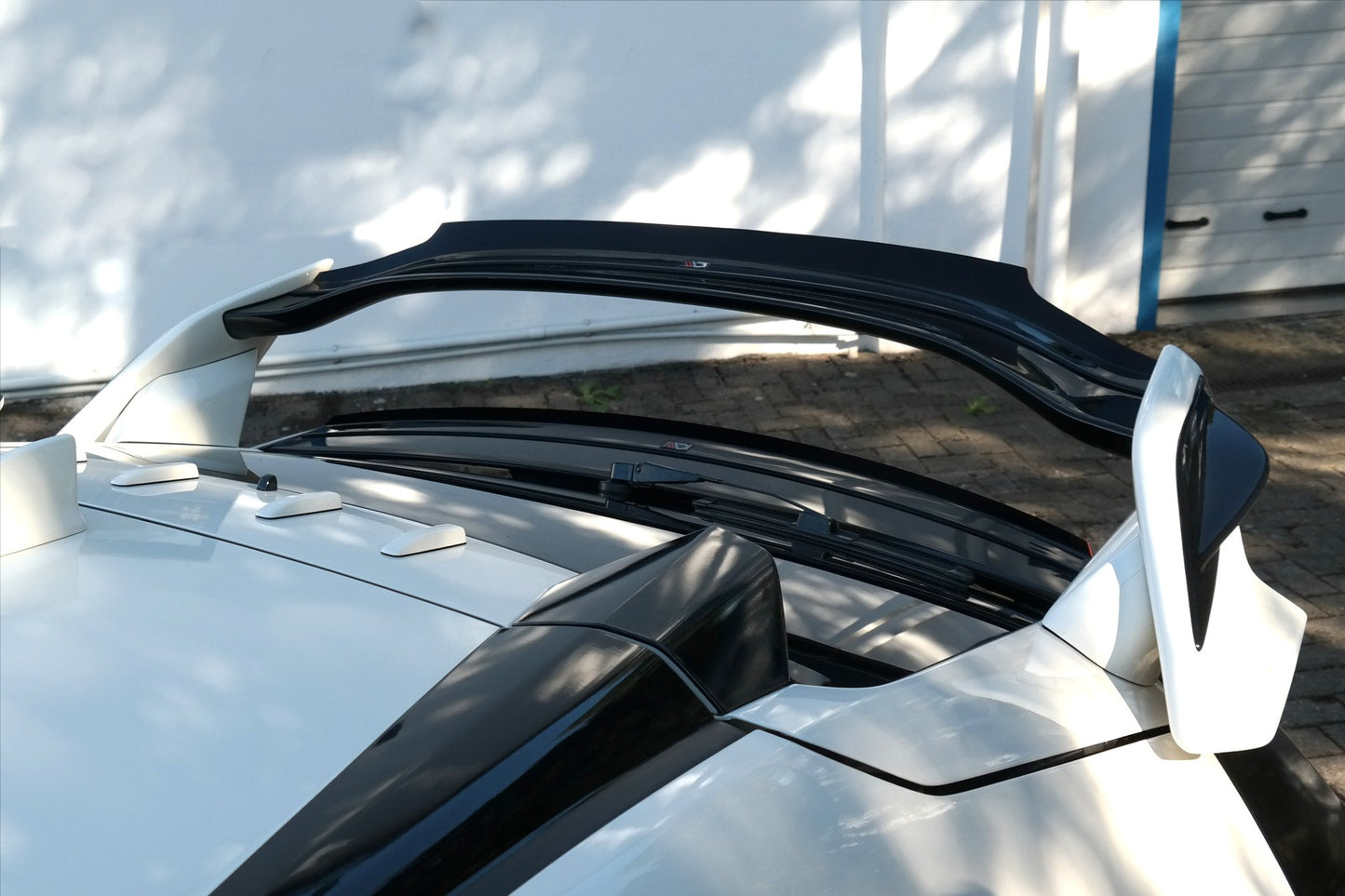 OBERER Spoiler CAP V.2 für HONDA CIVIC X TYPE R schwarz matt