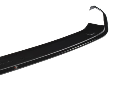 Front Ansatz V.7 für VW Golf 7 R / R-Line Facelift schwarz Hochglanz