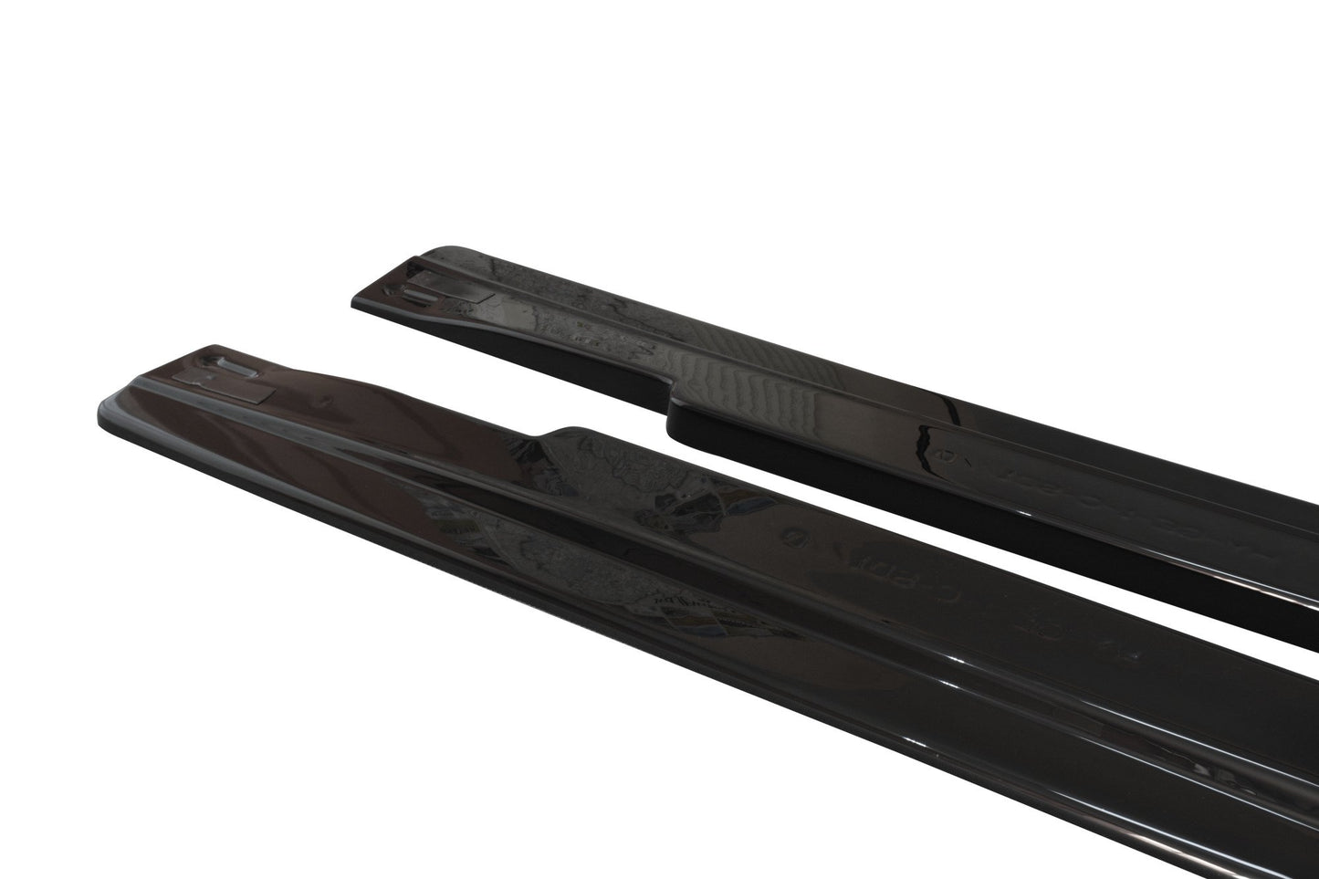 Seitenschweller Ansatz für HYUNDAI GENESIS COUPÉ MK.1 schwarz Hochglanz