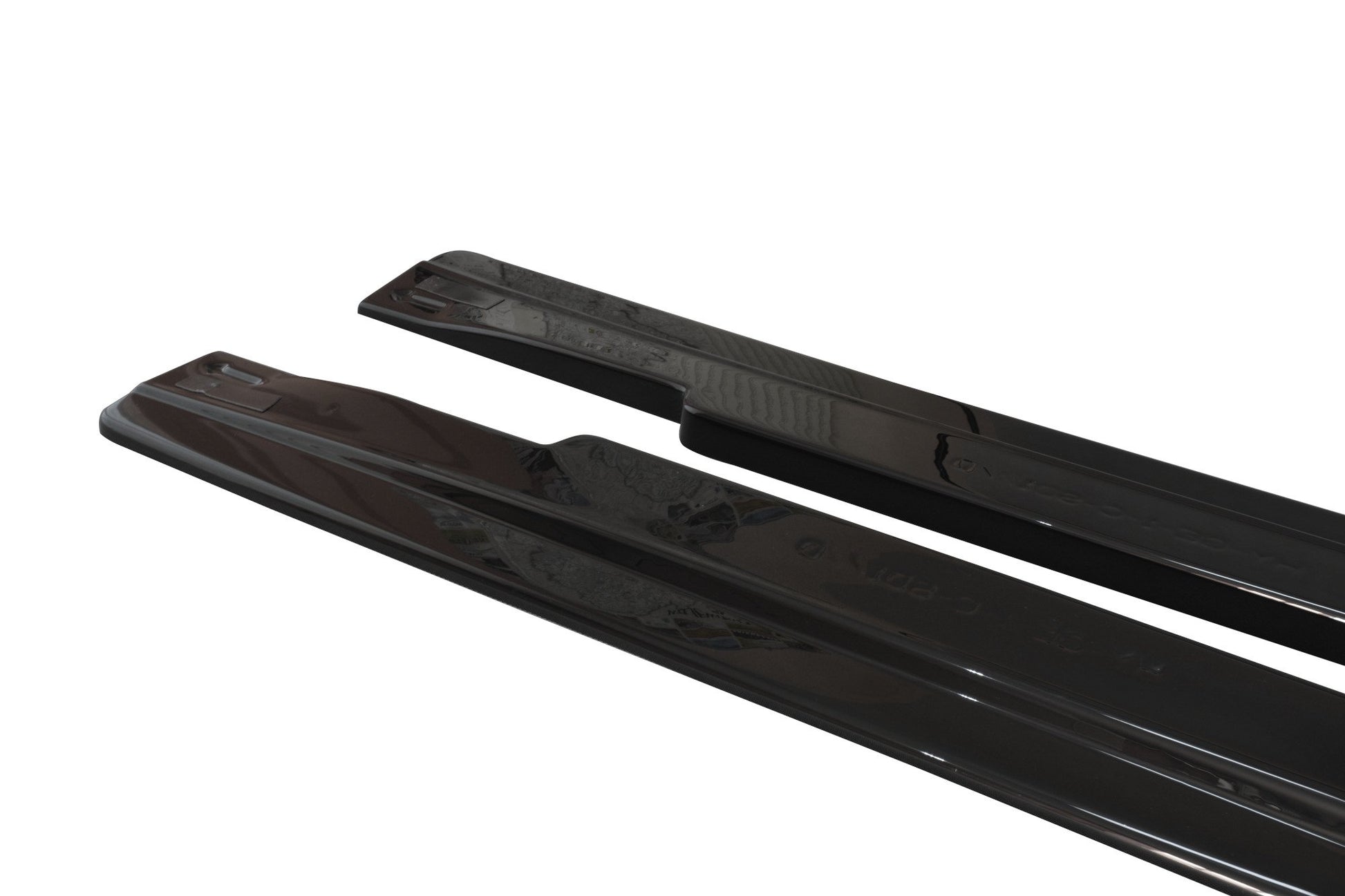 Seitenschweller Ansatz für HYUNDAI GENESIS COUPÉ MK.1 schwarz Hochglanz