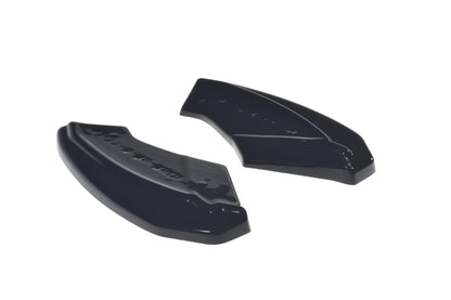 Heck Ansatz Flaps Diffusor für Audi TT RS 8S schwarz matt