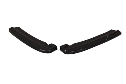Heck Ansatz Flaps Diffusor für Audi RS5 F5 Coupe  schwarz Hochglanz