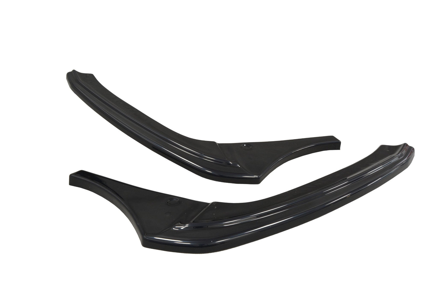 Heck Ansatz Flaps Diffusor V.2 für MASERATI GRANTURISMO 2007-2011 schwarz matt